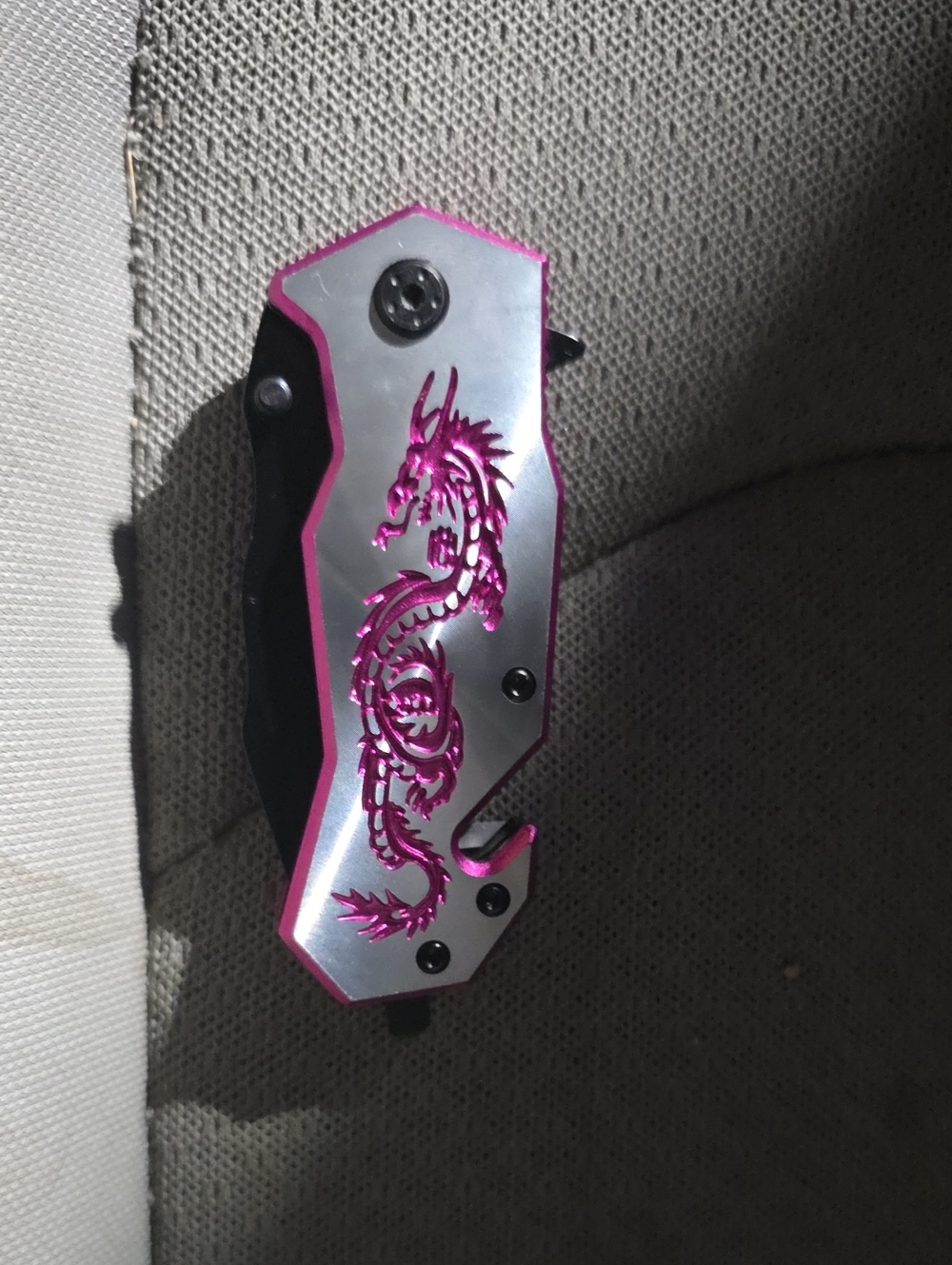 Pink Dragon Pocket Multi-Tool Knife - Unbranded